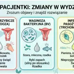 Przewodnik po upławach: od normy po infekcje. Zrozum objawy i znajdź rozwiązanie, gdy pojawią się niepokojące zmiany.